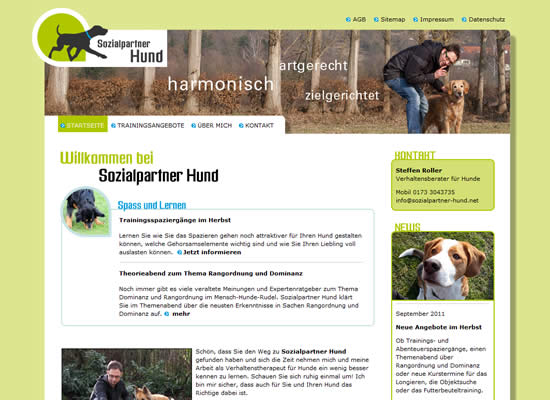 Sozialpartner Hund